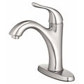 Homewerks HomePointe Lavatory Faucet with Single Lever Handle - Brushed Nickel 242095